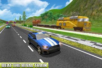 Train Vs Car: Speedy Race截图1