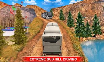 Tourist Bus Offroad Driving Mountain Challenge截图1