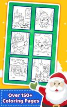 Christmas Coloring Book & Games for kids & family截图1