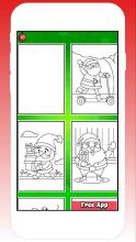 Santa Coloring Christmas Book Games - for kids截图1