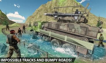 Off-Road Army Vehicle Transport Truck Driver 2019截图2