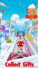 Santa 3D Run : Christmas Game截图1