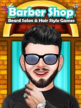 Barber Shop Beard Salon and Hair Style Games截图2