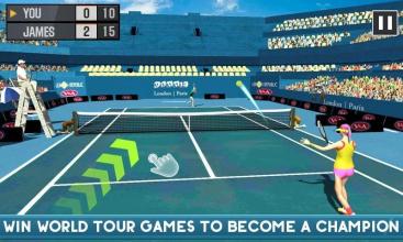 Tennis Tournament 3D - Virtual Tennis Game截图2