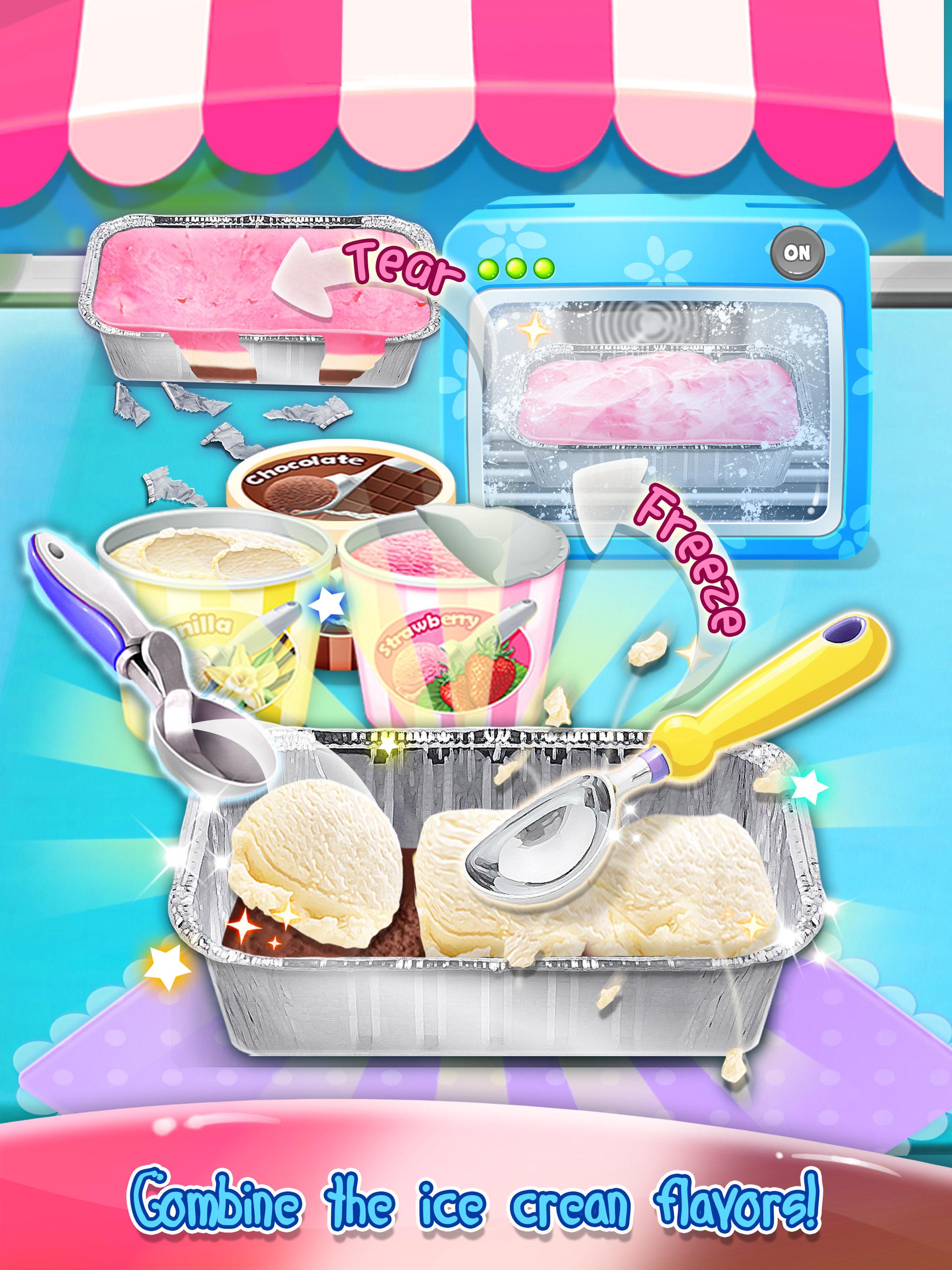 Carnival Fair Food - Ice Cream Pop Maker截图1