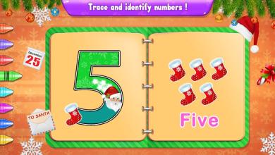 Trace Alphabets & Number With Santa - ABC & 123截图1