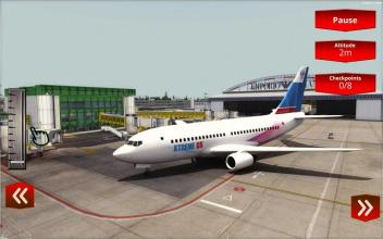 Airplane Flight Simulator: Tourist Transport截图2