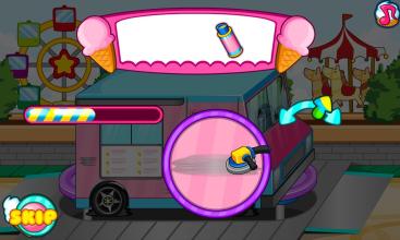 Ice cream truck car wash截图2