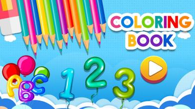 Coloring & Drawing Book - Kids Game截图2