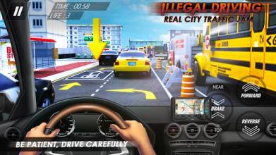 Illegal Driving Real City Traffic Jam截图5