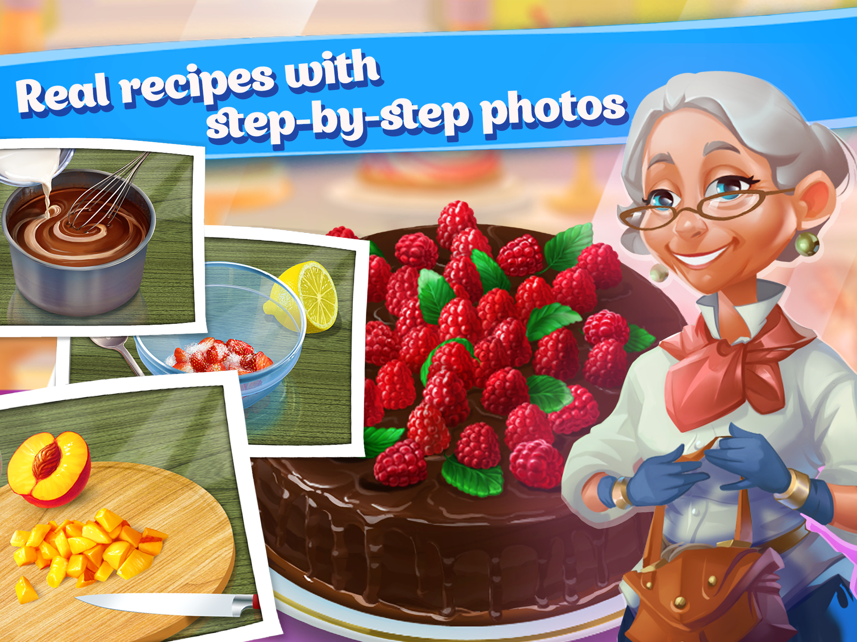 Bake a cake puzzles & recipes截图4