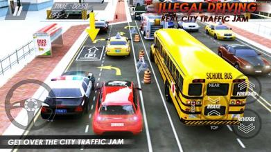 Illegal Driving Real City Traffic Jam截图4