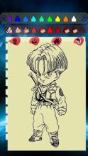 Saiyan Super Coloring Book截图2