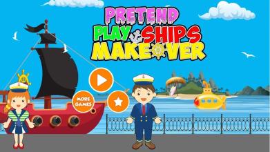 Pretend Play Ships Makeover: Design & Build Boats截图2