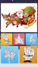 Christmas Coloring Book - Art Book Xmas Coloring截图2