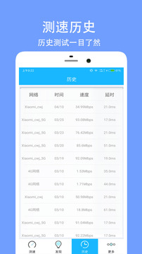 網(wǎng)絡(luò)測速大師截圖