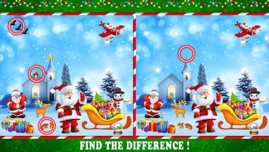 Find The Difference : Christmas Puzzle Game截图2