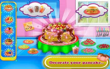 Sweet Pancake Maker - Breakfast Food Cooking Game截图4