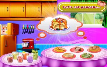 Sweet Pancake Maker - Breakfast Food Cooking Game截图5