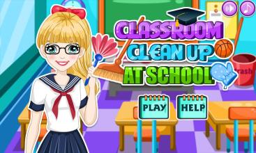 Classroom clean up at school截图1