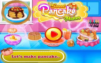 Sweet Pancake Maker - Breakfast Food Cooking Game截图1