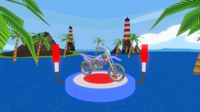 Waterpark Bike Stunt : Impossible Water Track截图2