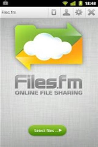 Files.Fm file sharing storage截图1