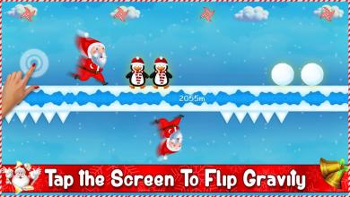 Santa Gravity Flipper - Endless Run Adventure截图2