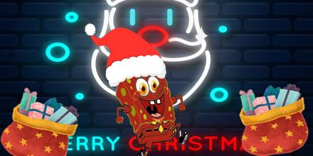 Super Sponge Jump Christmas Adventure截图2