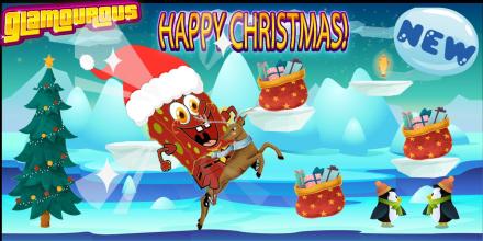 Super Sponge Jump Christmas Adventure截图1