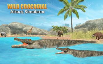 Wild Crocodile Attack Simulator截图2