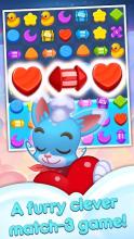 Magic Cat Match : Swipe & Blast puzzle截图2