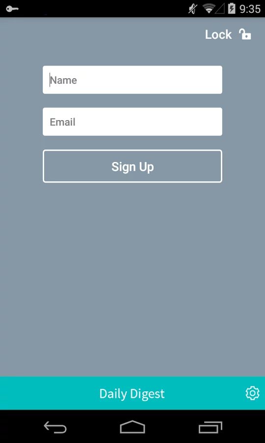 Atom - Subscriber sign-up app截图8