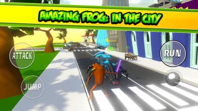 Amazing Frog Game: IN THE CITY截图1