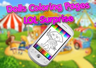 Dolls Coloring Pages LOL Surprise截图1