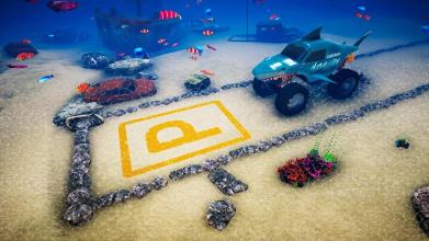 Shark Monster Truck Underwater World Parking Sim截图1