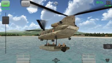 Chinook Helicopter Flight Sim截图1