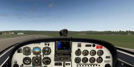 X-Plane GPS截图2