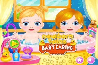 Newborn Twins Baby Caring - Android Game Free!截图2