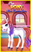 Cute Pony Mane Braiding Salon截图2