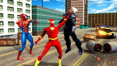 Flying Spider Iron Rope Superhero Adventure截图1