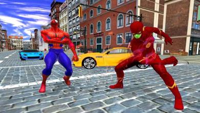 Flying Spider Iron Rope Superhero Adventure截图2