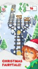 Gold Rush - Christmas Elf Train Run截图2