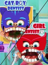 Pj baby Dentist Masks doctor game 3D截图2