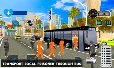 Police Bus Prisoner Transport Service截图1