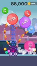 Ball Fire Blast: jump Brick Tiles截图1