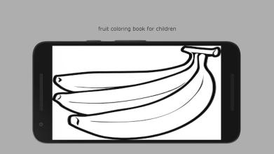 Coloring book for kids (fruits)截图2