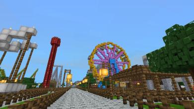 MiniCraft: 3D Theme Park Crafting Games截图2