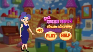 Equestria Princess Girls Cleaning Home截图2