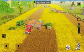 New Tractor Farming Simulator 2019: Farmer sim截图1